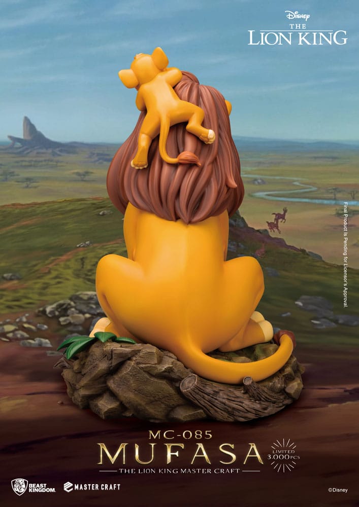 Disney Master Craft Statue The Lion King Mufasa 36 cm by LAB7 Malta, Europe