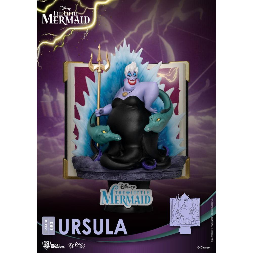 Disney Story Book Series D-Stage PVC Diorama Ursula New Version 15 cm in Malta | LAB7