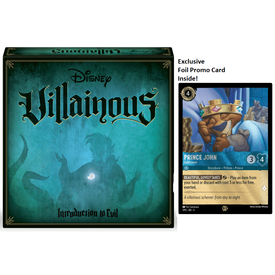 DISNEY VILLAINOUS - Intro to Evil - Boardgame + Lorcana Card in Malta | LAB7