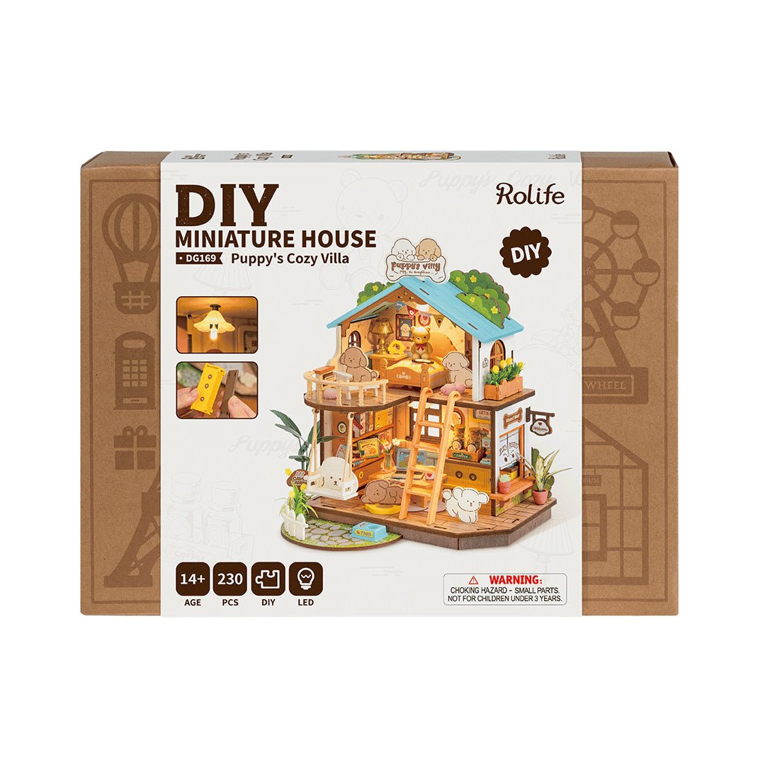 DIY Miniature House Puppy’s Cozy Villa DG169 in Malta | LAB7