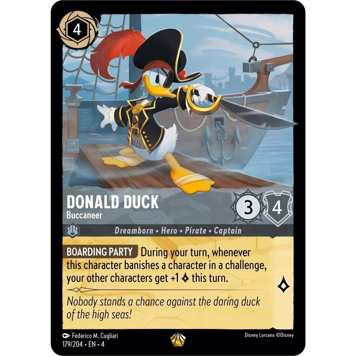 Donald Duck - Buccaneer (179/204) (Ursula's Return) in Malta | LAB7