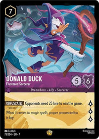 Donald Duck - Flustered Sorcerer (73/204) (Archazia's Island) in Malta | LAB7