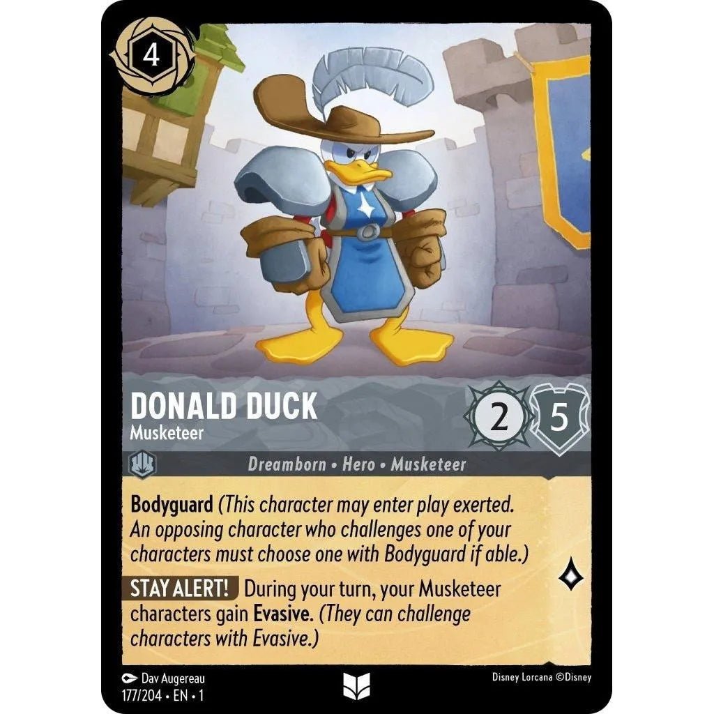 Donald Duck - Musketeer (177/204) (The First Chapter) in Malta | LAB7