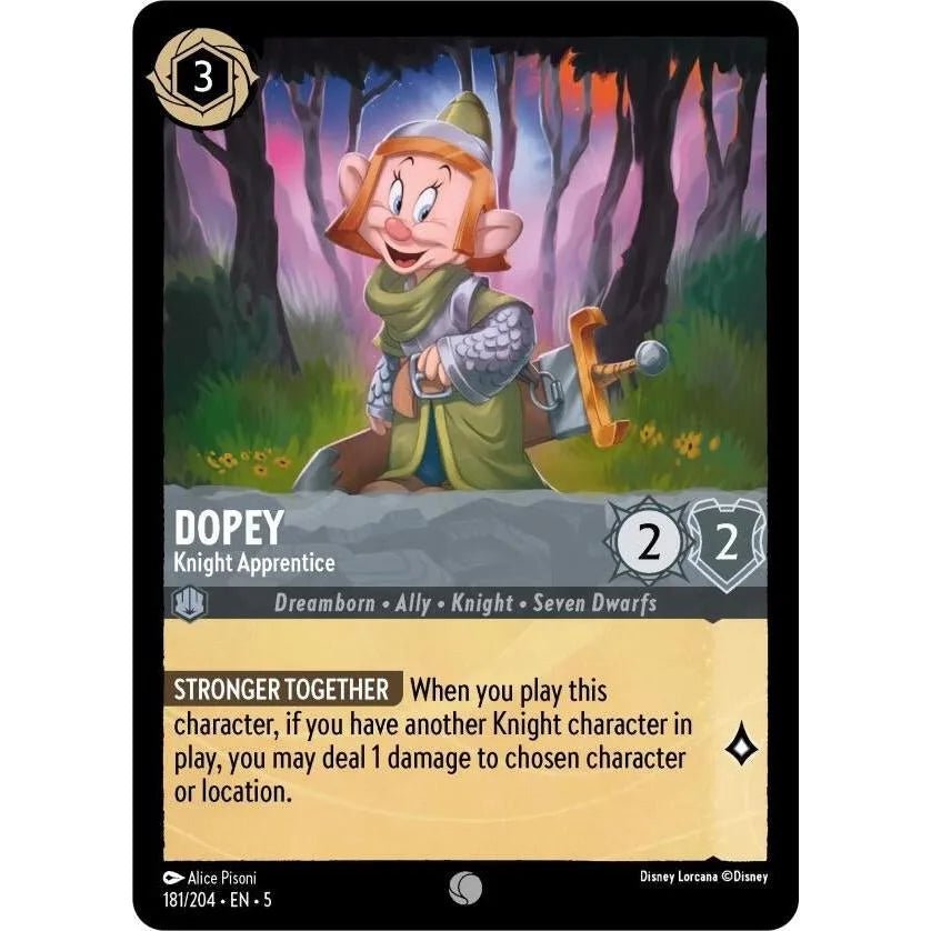 Dopey - Knight Apprentice (181/204) (Shimmering Skies) in Malta | LAB7