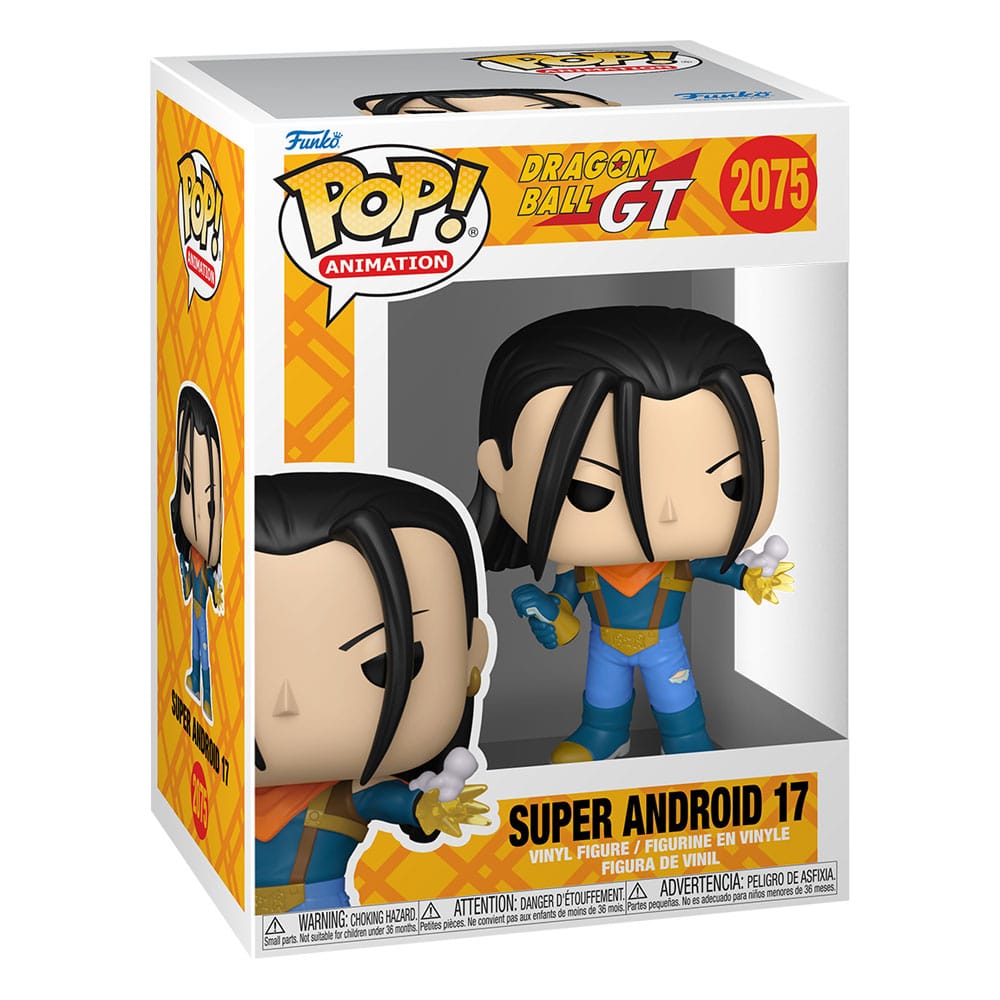 Dragon Ball GT POP! Games Vinyl Figure Super Android 17 by LAB7 Malta, Europe