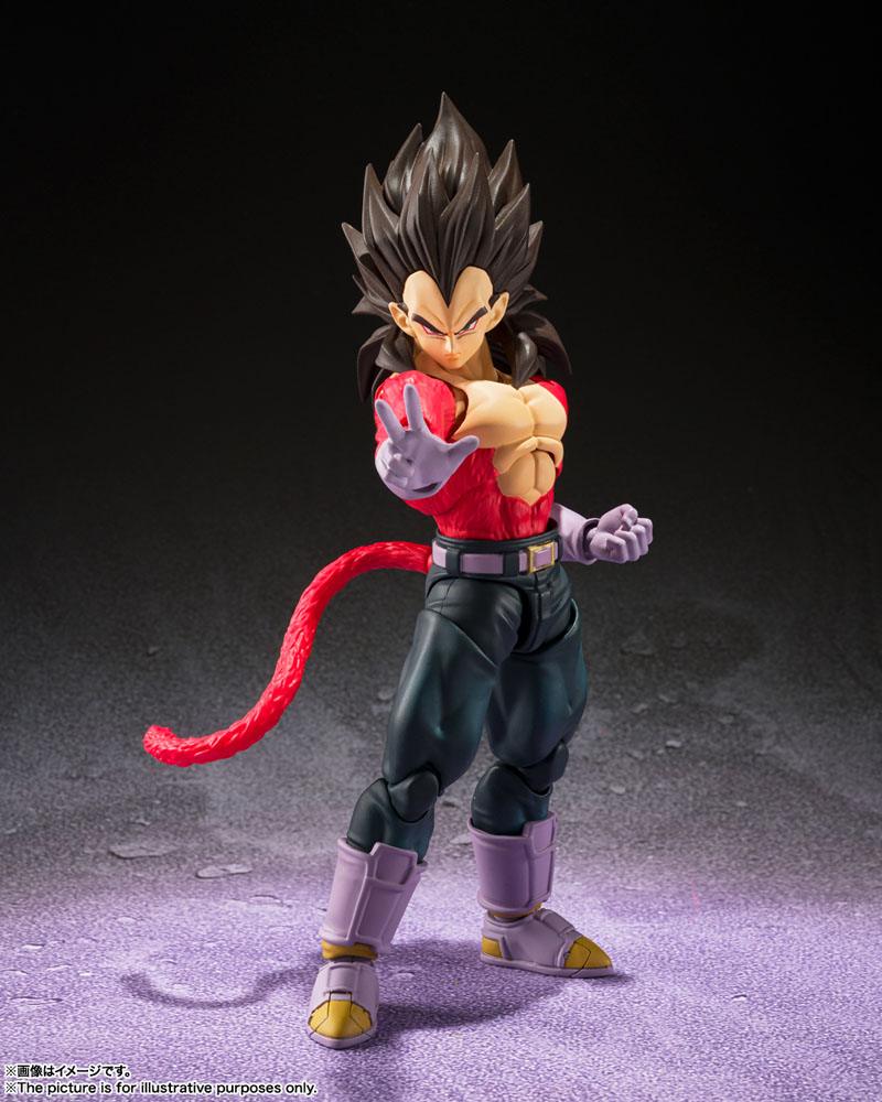 Dragon Ball GT S.H. Figuarts Action Figure SS 4 Vegeta by LAB7 Malta, Europe