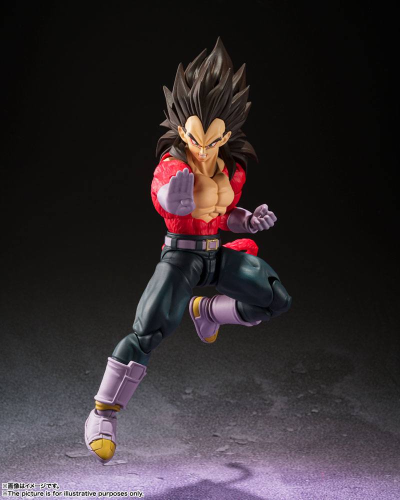 Dragon Ball GT S.H. Figuarts Action Figure SS 4 Vegeta by LAB7 Malta, Europe