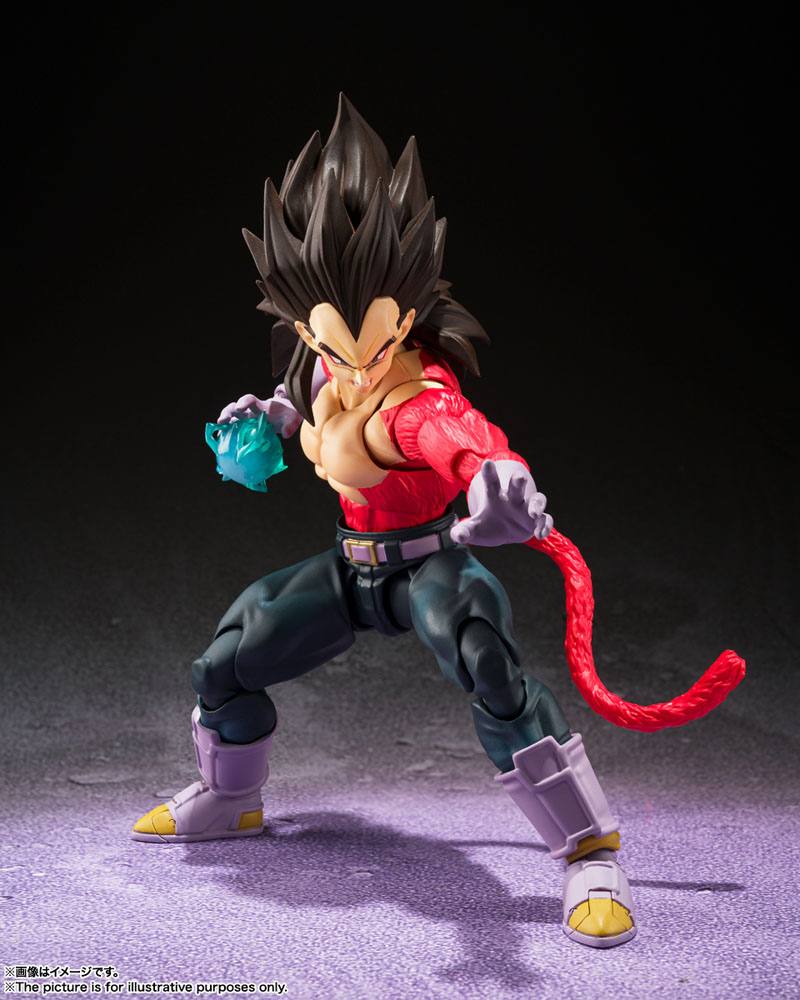Dragon Ball GT S.H. Figuarts Action Figure SS 4 Vegeta by LAB7 Malta, Europe