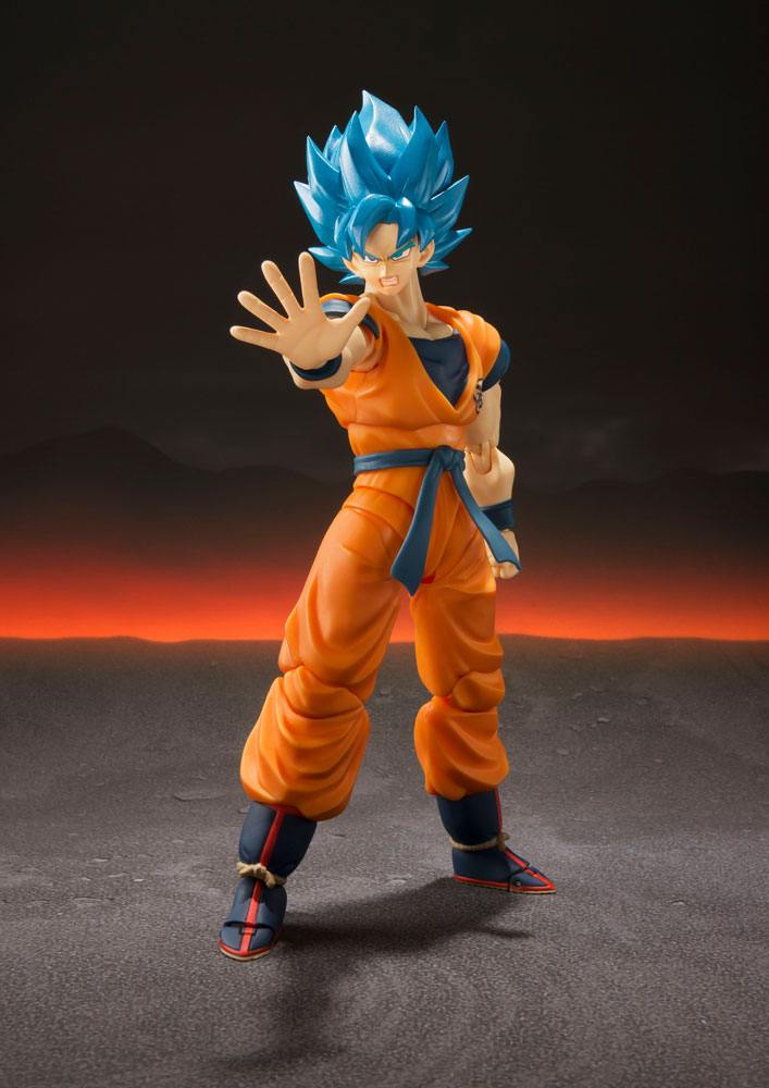 Dragon Ball Super Broly S.H. Figuarts Action Figure Super Saiyan God Super Saiyan Goku Super 14 cm in Malta | LAB7