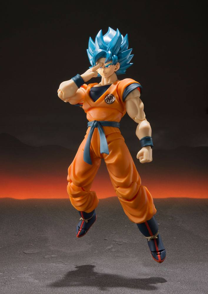 Dragon Ball Super Broly S.H. Figuarts Action Figure Super Saiyan God Super Saiyan Goku Super 14 cm by LAB7 Malta, Europe