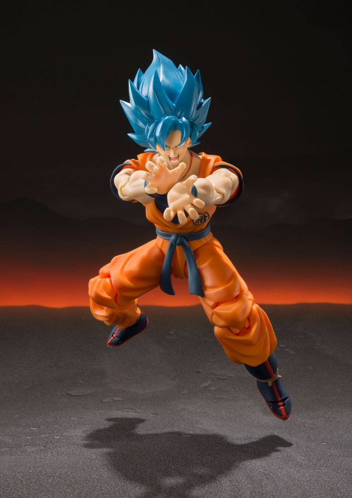 Dragon Ball Super Broly S.H. Figuarts Action Figure Super Saiyan God Super Saiyan Goku Super 14 cm by LAB7 Malta, Europe