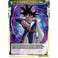 Dragon Ball Super: Masters An Overwhelming Difference in Power (BT24 - 109) (Beyond Generations) by LAB7 Malta, Europe