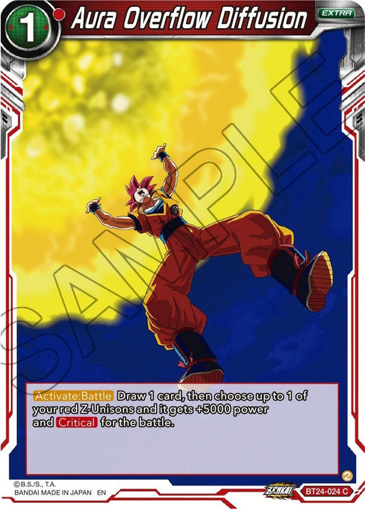 Dragon Ball Super: Masters - Aura Overflow Diffusion (BT24 - 024) (Beyond Generations)