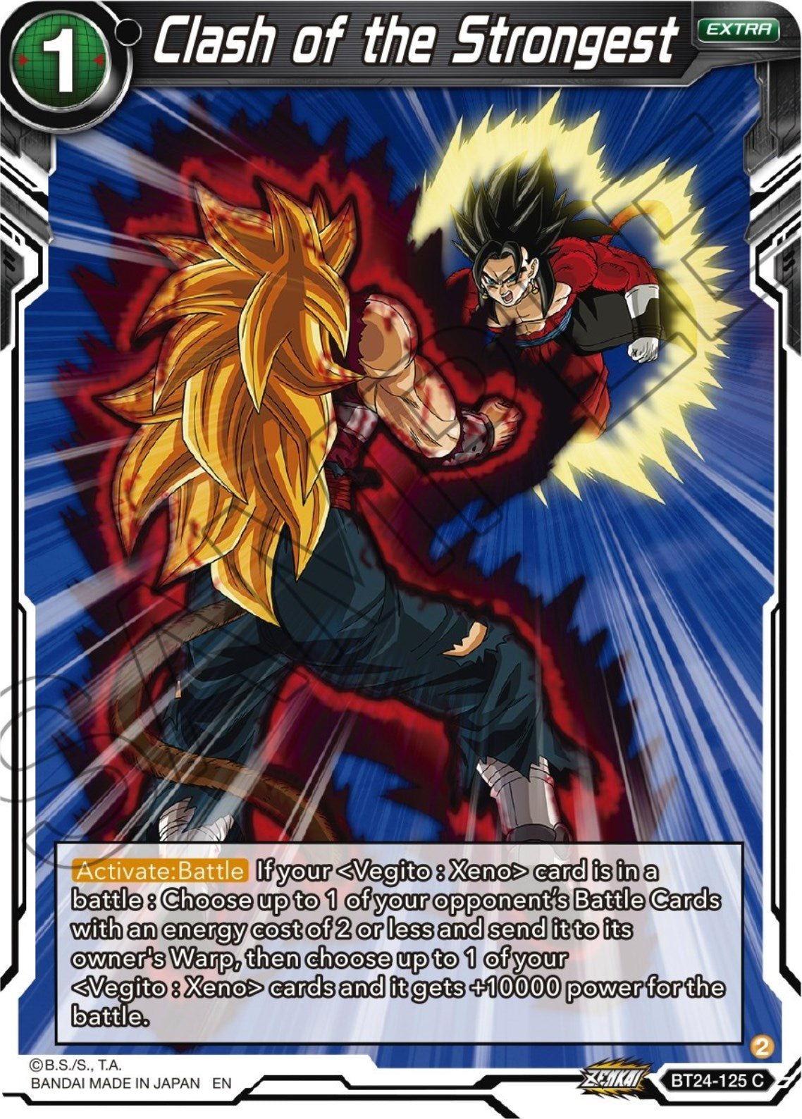 Dragon Ball Super: Masters - Clash of the Strongest (BT24 - 125) (Beyond Generations)