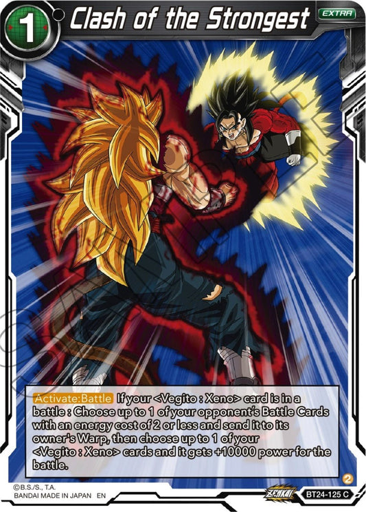 Dragon Ball Super: Masters - Clash of the Strongest (BT24 - 125) (Beyond Generations)