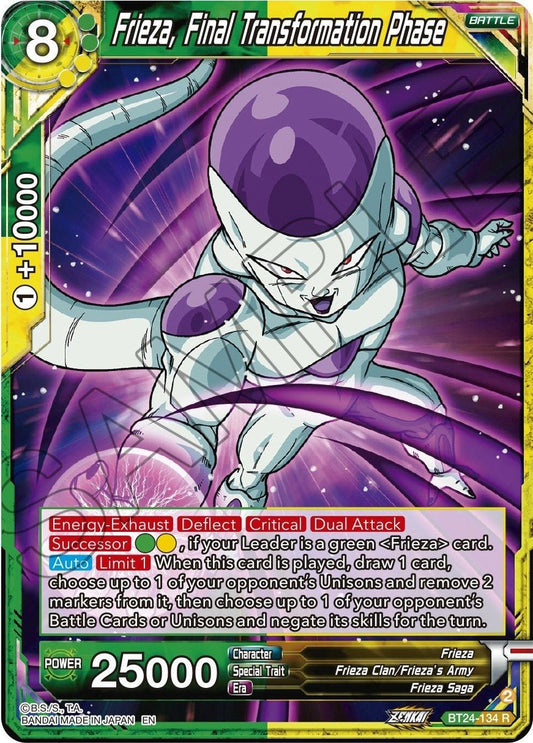 Dragon Ball Super: Masters - Frieza, Final Transformation Phase (BT24 - 134) (Beyond Generations)