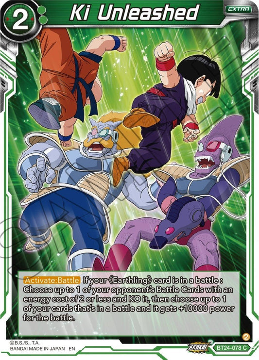 Dragon Ball Super: Masters - Ki Unleashed (BT24 - 078) (Beyond Generations)