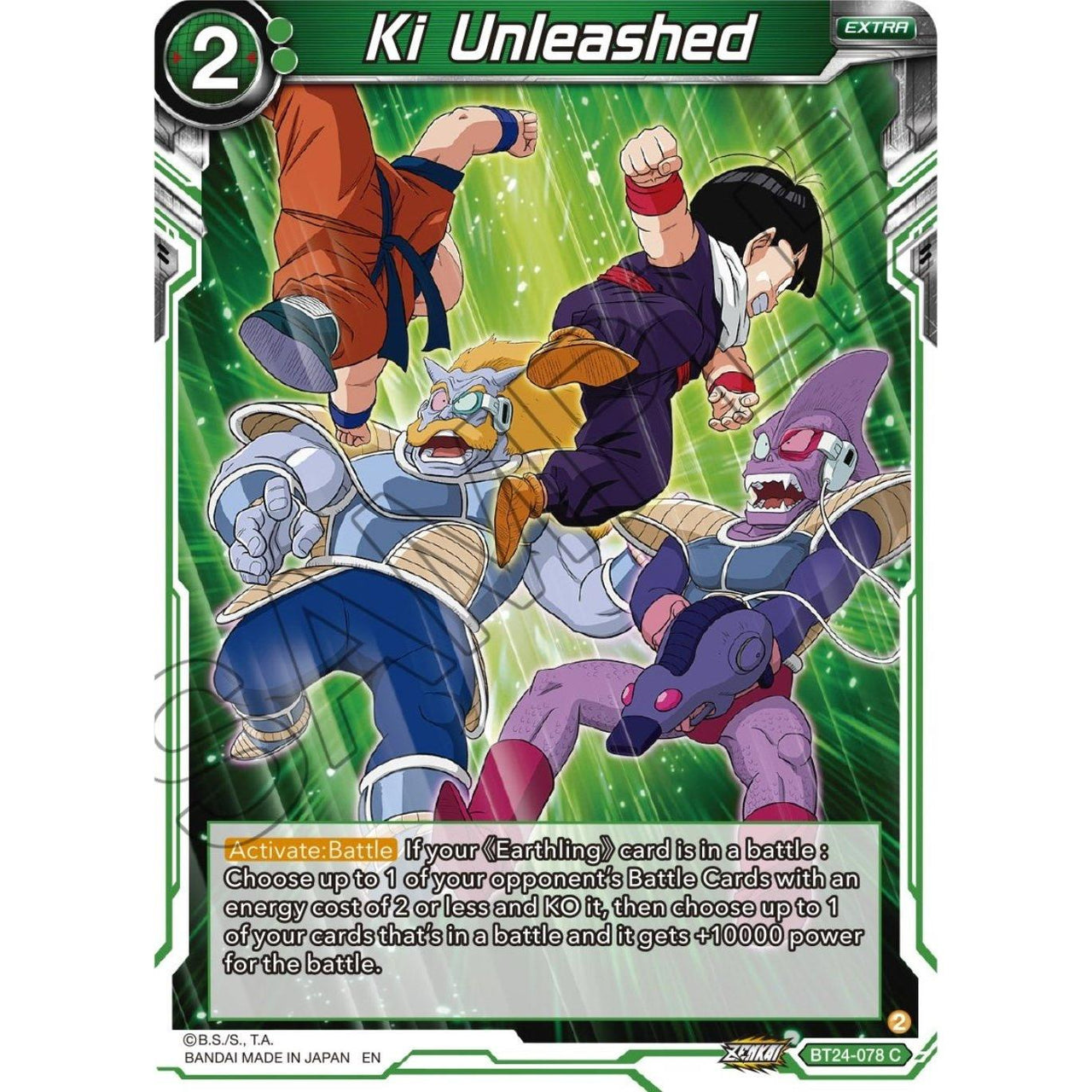 Dragon Ball Super: Masters Ki Unleashed (BT24 - 078) (Beyond Generations) by LAB7 Malta, Europe