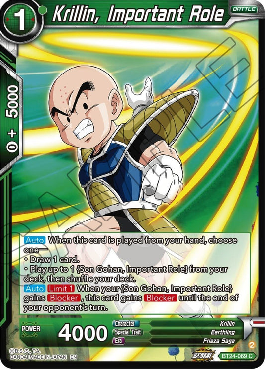 Dragon Ball Super: Masters - Krillin, Important Role (BT24 - 069) (Beyond Generations)
