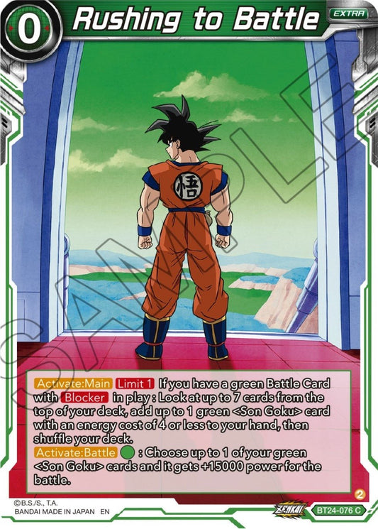 Dragon Ball Super: Masters - Rushing to Battle (BT24 - 076) (Beyond Generations)