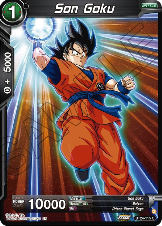 Dragon Ball Super: Masters - Son Goku (BT24 - 115) (Beyond Generations)