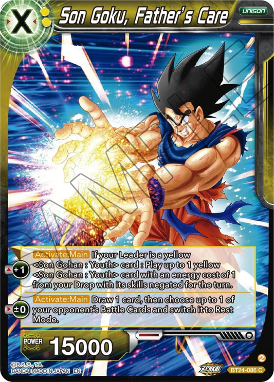 Dragon Ball Super: Masters - Son Goku, Father's Care (BT24 - 086) (Beyond Generations)