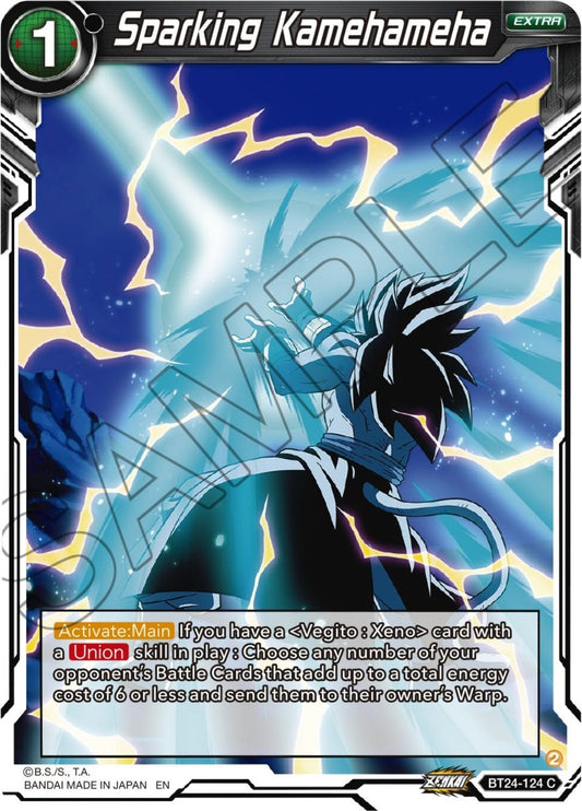Dragon Ball Super: Masters - Sparking Kamehameha (BT24 - 124) (Beyond Generations)