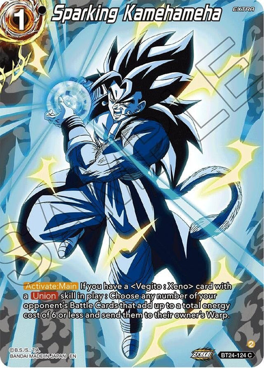 Dragon Ball Super: Masters - Sparking Kamehameha (Collector Booster Silver) (BT24 - 124) (Beyond Generations)