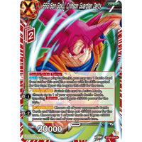 Dragon Ball Super: Masters SSG Son Goku, Crimson Guardian Deity (BT24 - 004) (Beyond Generations) by LAB7 Malta, Europe