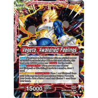 Dragon Ball Super: Masters Vegeta // Vegeta, Awakened Feelings (Collector Booster Foil) (BT24 - 001) (Beyond Generations) by LAB7 Malta, Europe