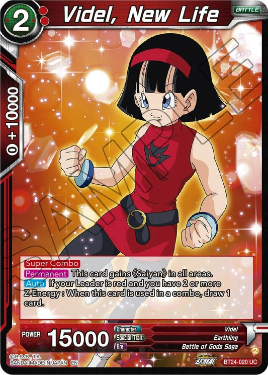 Dragon Ball Super: Masters - Videl, New Life (BT24 - 020) (Beyond Generations)