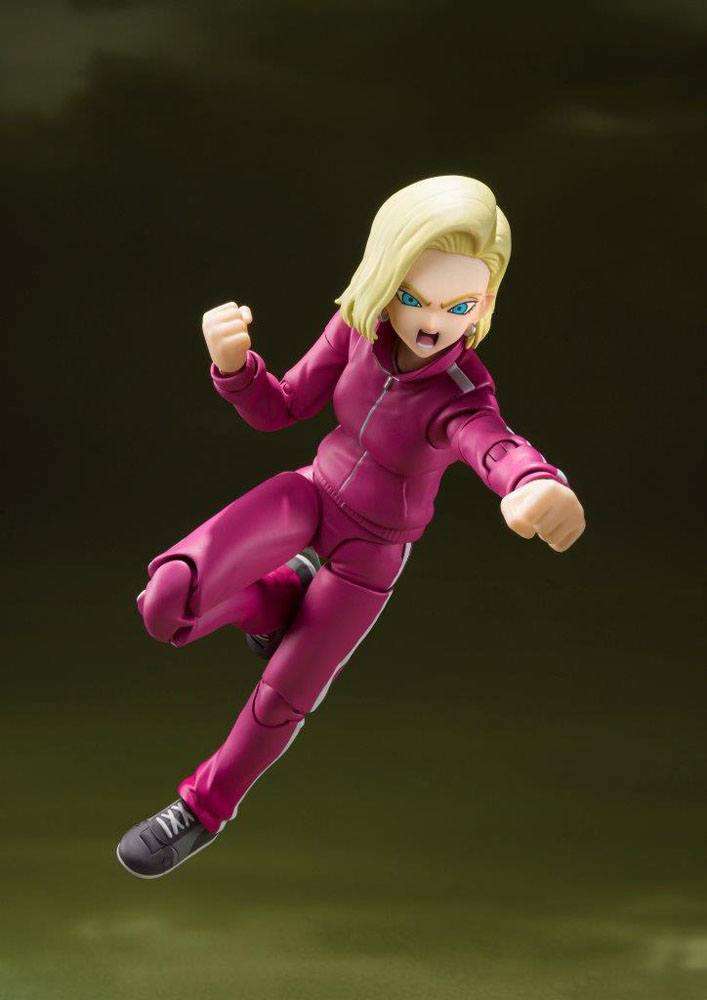 Dragon Ball Super S.H. Figuarts Action Figure Android 18 (Universe Survival Saga) 14 cm by LAB7 Malta, Europe