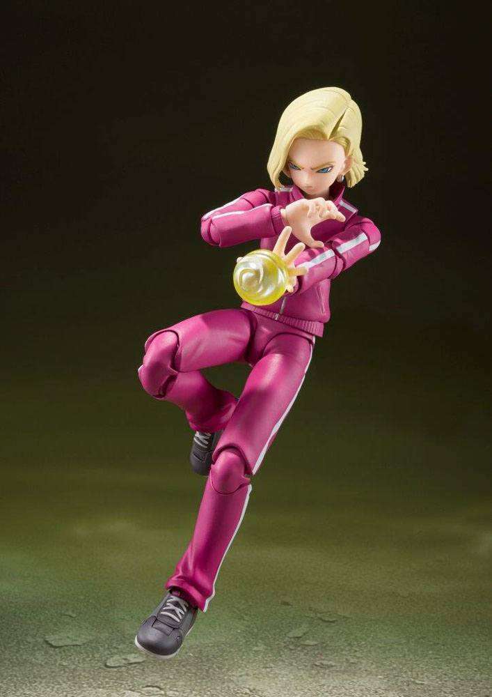 Dragon Ball Super S.H. Figuarts Action Figure Android 18 (Universe Survival Saga) 14 cm by LAB7 Malta, Europe