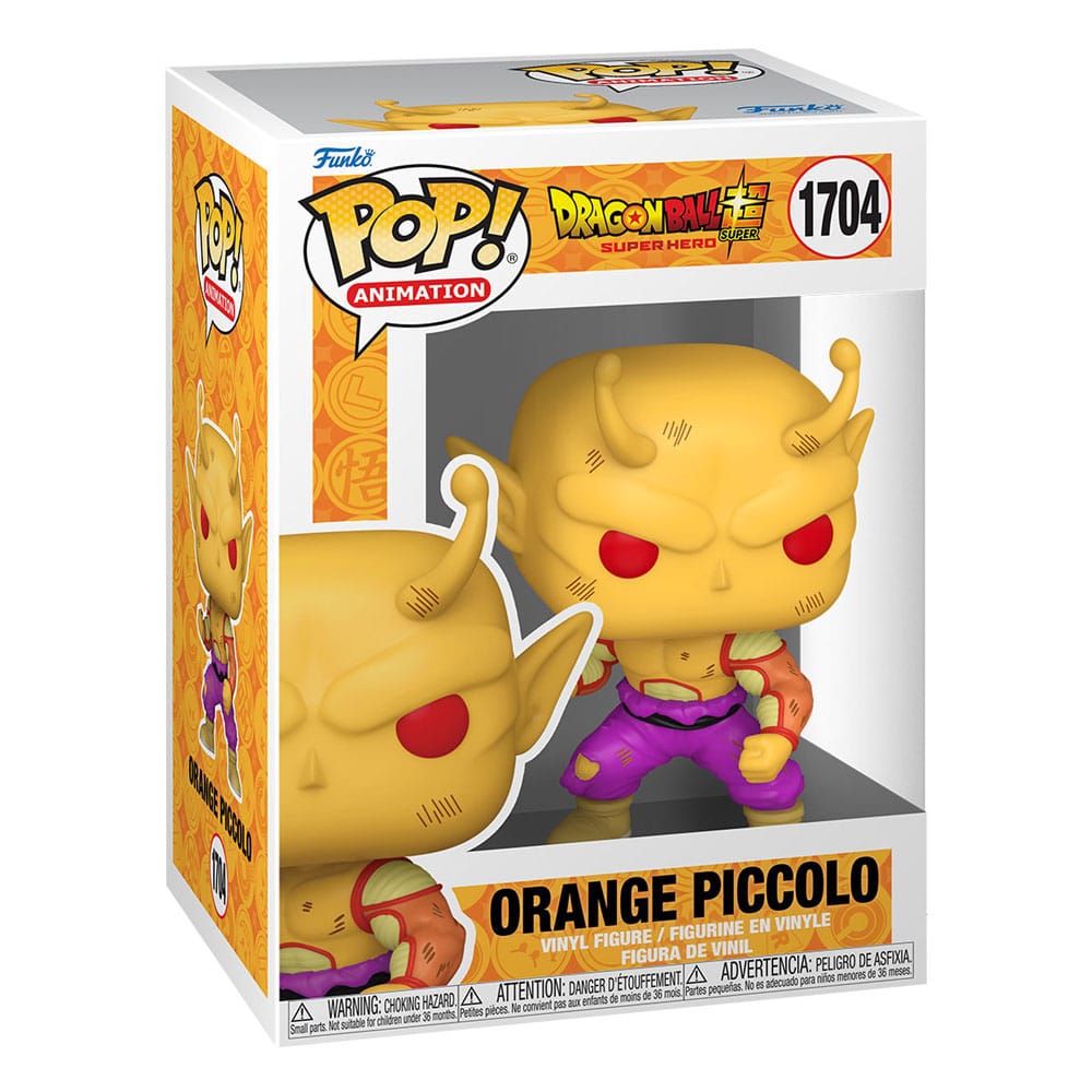 Dragon Ball Super: Super Hero POP! Animation Vinyl Figure Orange Piccolo 9 cm by LAB7 Malta, Europe