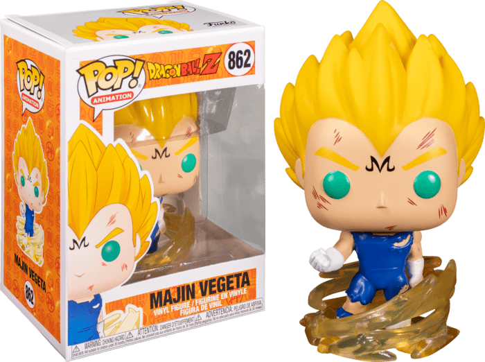 Dragon Ball Z - Majin Vegeta Pop! 862 Vinyl Figure by LAB7 Malta, Europe