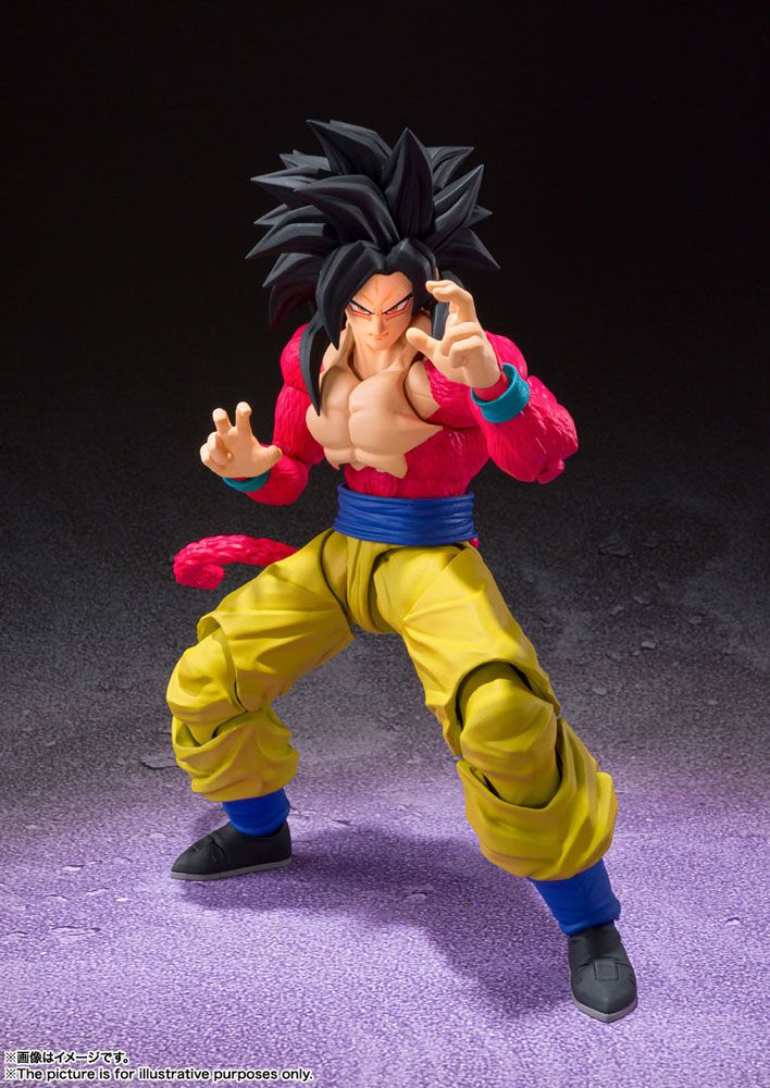 Dragonball GT S.H. Figuarts Action Figure Super Saiyan 4 Son Goku by LAB7 Malta, Europe