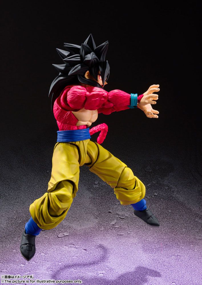Dragonball GT S.H. Figuarts Action Figure Super Saiyan 4 Son Goku by LAB7 Malta, Europe