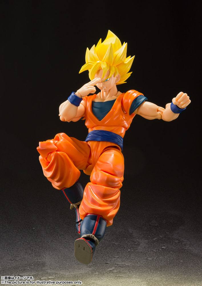 Dragonball Z S.H. Figuarts Action Fig SS Full Power Son Goku by LAB7 Malta, Europe