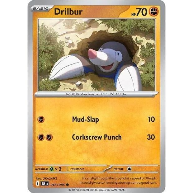 Drilbur (045/086) (SV: Black Bolt) in Malta | LAB7