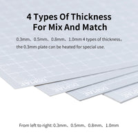 DSPIAE Model Modification Plastic (PLA) Board With Scale by LAB7 Malta, Europe