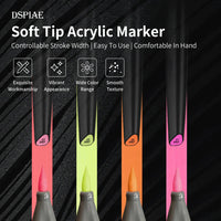 DSPIAE Soft Tip Florescent Marker by LAB7 Malta, Europe