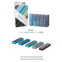 DSPIAE SS-S02 Hobby Sanding Sponge Starter Set & Accessory Storage Box 30 Pieces in Malta | LAB7