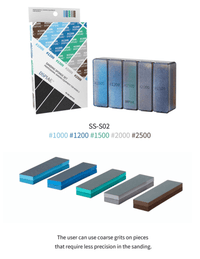 DSPIAE SS - S02 Hobby Sanding Sponge Starter Set & Accessory Storage Box 30 Pieces by LAB7 Malta, Europe