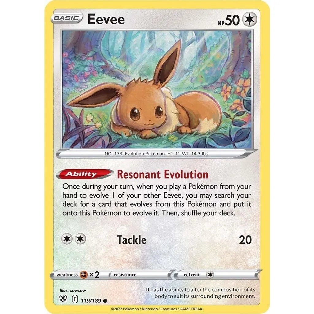 Eevee (119/189) (SWSH10: Astral Radiance) in Malta | LAB7