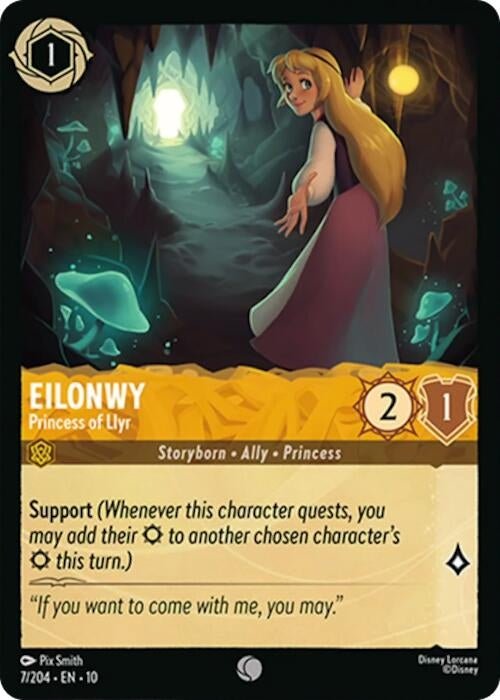 Eilonwy - Princess of Llyr (7/204) (Whispers in the Well) by LAB7 Malta, Europe