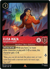 Elisa Maza - Intrepid Investigator (122/204) (Whispers in the Well) in Malta | LAB7