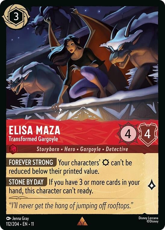Elisa Maza - Transformed Gargoyle (112/204) in Malta | LAB7