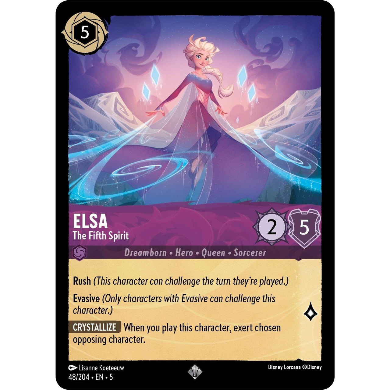 Elsa - The Fifth Spirit (48/204) (Shimmering Skies) in Malta | LAB7