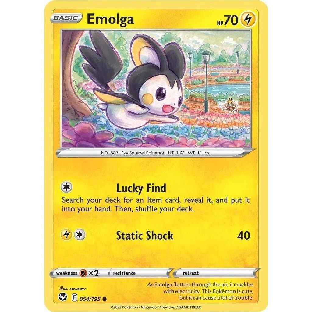 Emolga (054/195) (SWSH12: Silver Tempest) in Malta | LAB7