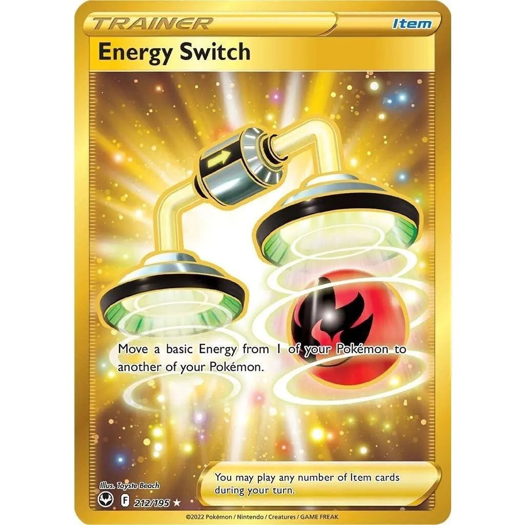 Energy Switch (Secret) (212/195) (SWSH12: Silver Tempest) in Malta | LAB7